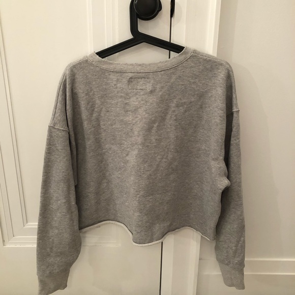 Cropped sweatshirt - Picture 3 of 4